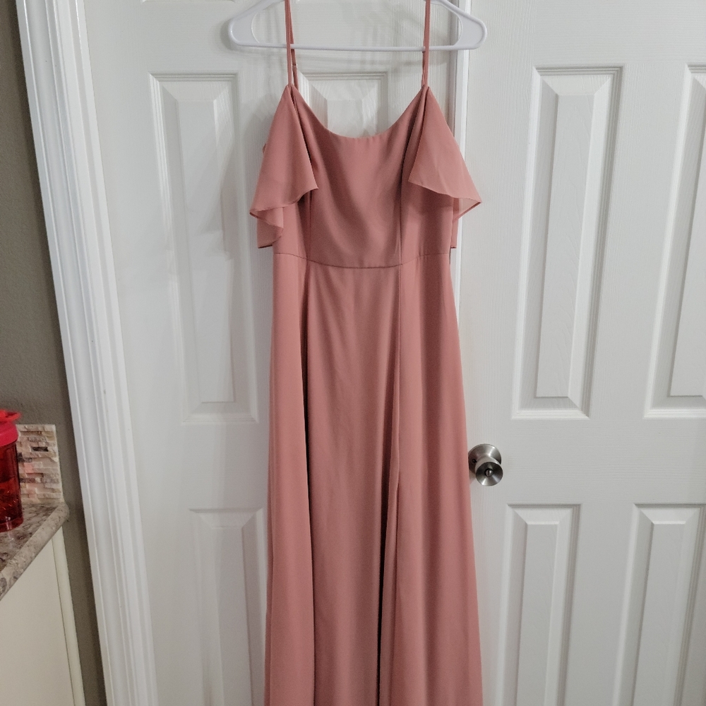 Dusty Rose Bridesmaid Dress